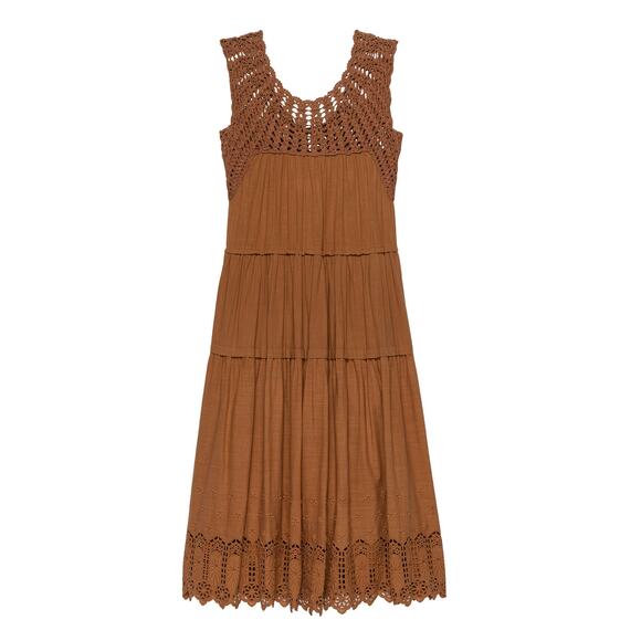 The Great 'The Soleil' Red Dress Size 0 - Picture 1 of 5